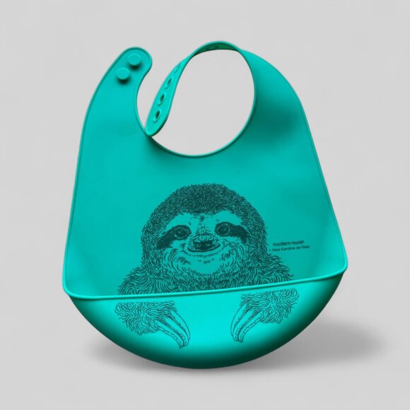 BUNDLE! EZPZ Placemats, Wee Sprout Baby Food Freezer Tray, Sloth Bib - Picture 9 of 12
